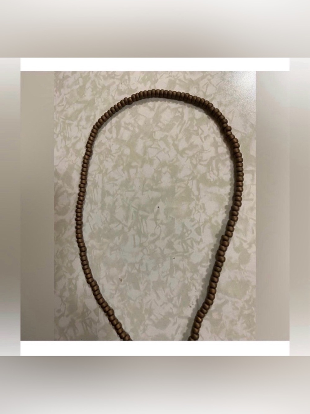 Gold Tone Bee Charm Necklace #9349 - Picture 6 of 10